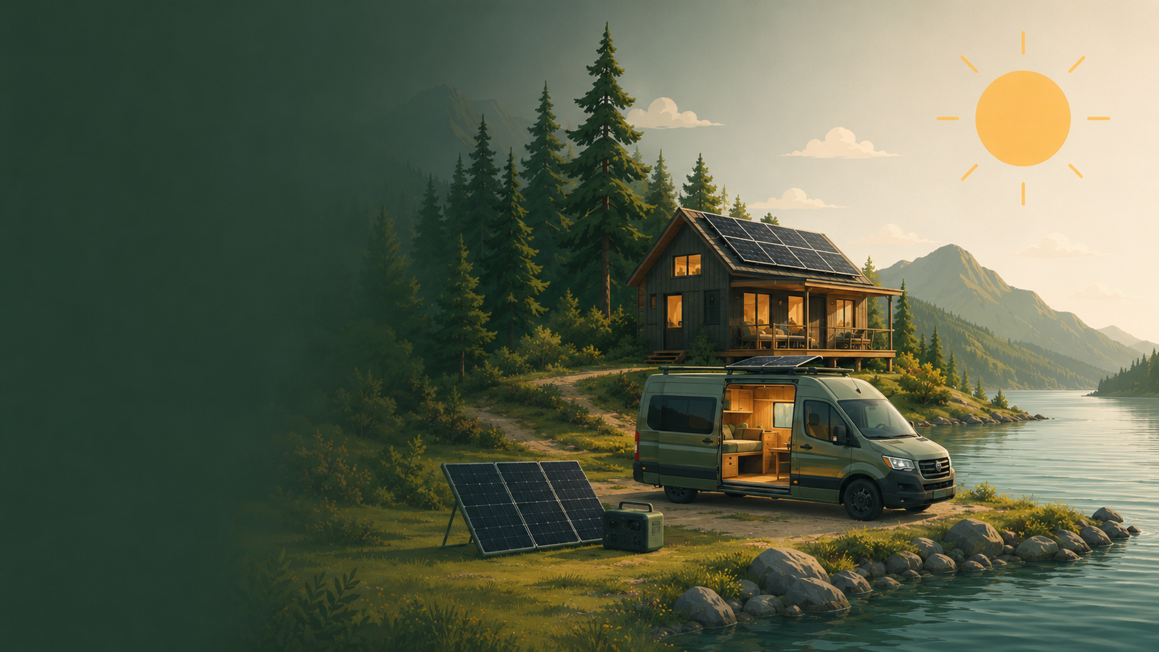 Watt & Wild off-grid power systems and outdoor living.